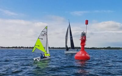 Stander hissen & Ansegeln