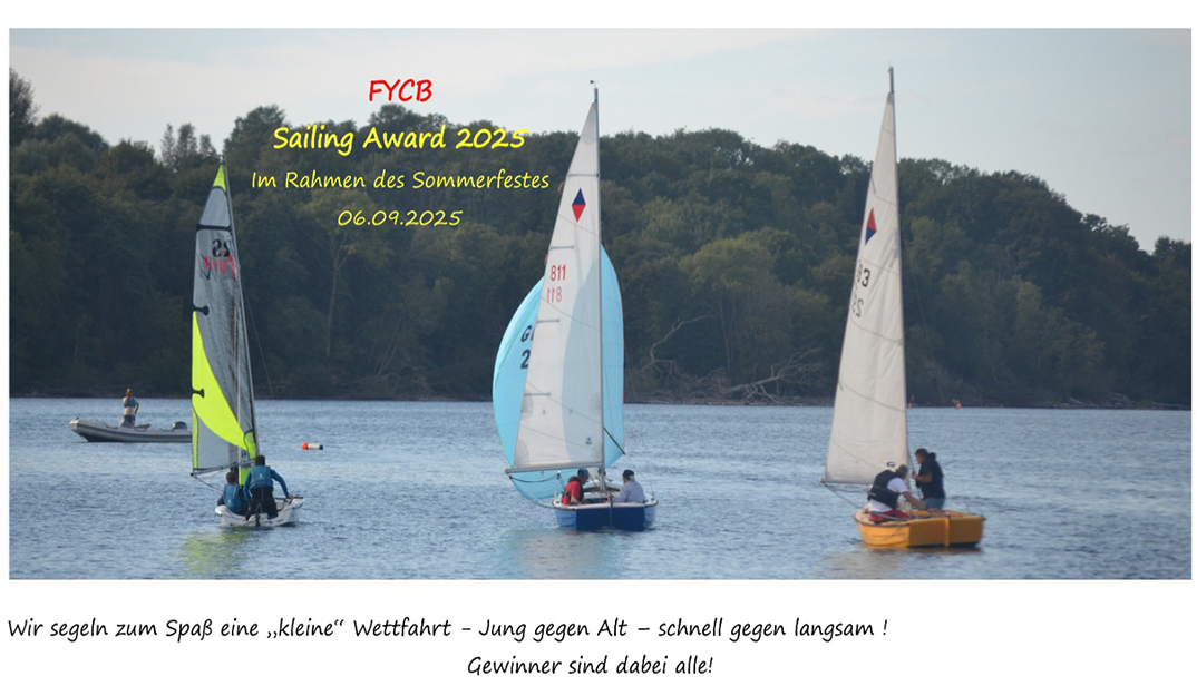 Sailing Award zum Sommerfest