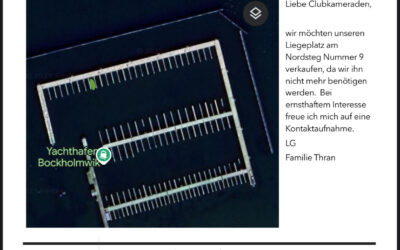 Verkaufe 4m-Liegeplatz