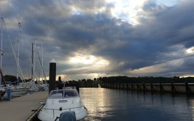 Exklusiver Yachtliegeplatz im Privathafen Bockholmwik